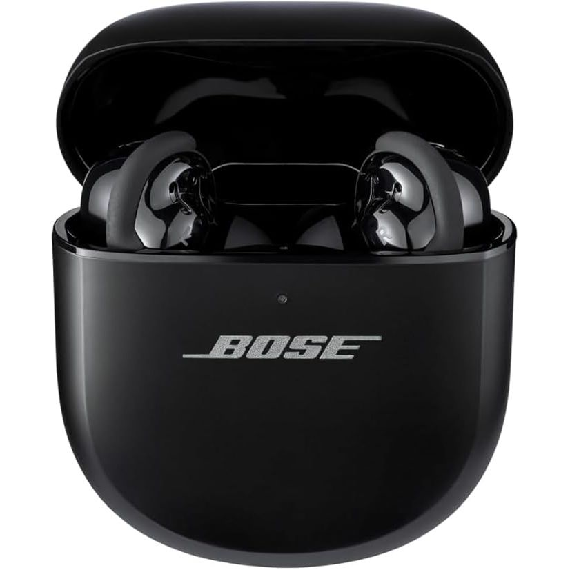 Bose QuietComfort Ultra Earbuds with Active Noise Cancelling and Immersive Sound, Bluetooth Noise Cancelling Earbuds, Black