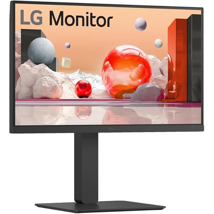 LG 24BA650B Monitor 24 Inch Display for Work and Study