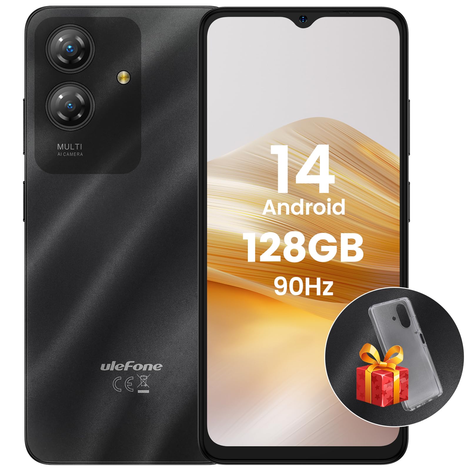 Ulefone Note 21 Smartphone Black 4GB RAM 128GB Storage