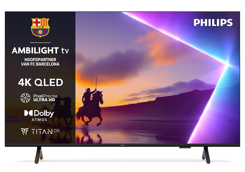 Philips Smart TV – 75" Display, 4K Ultra HD, QLED, Titan OS