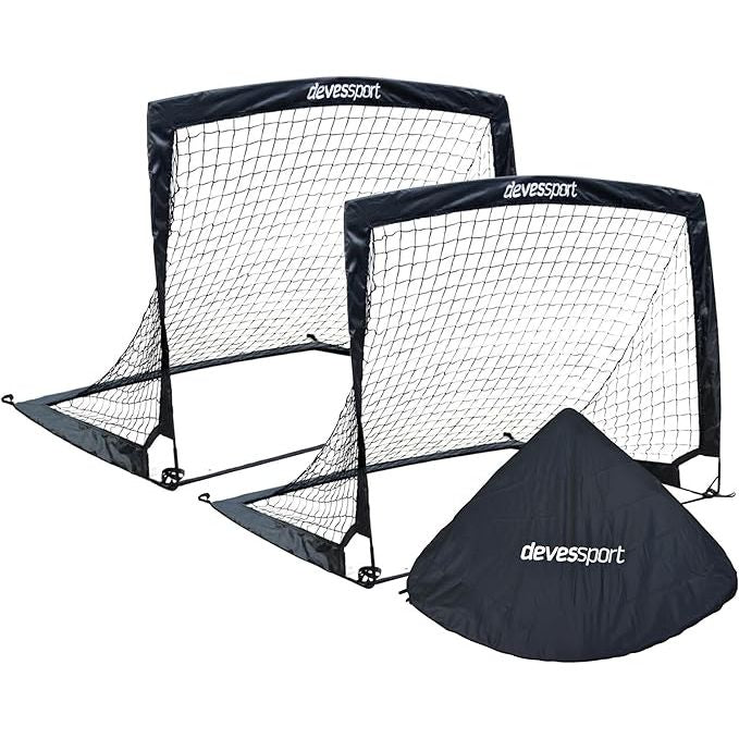 Porta da calcio Devessport 120 x 90 x 90 cm Nero