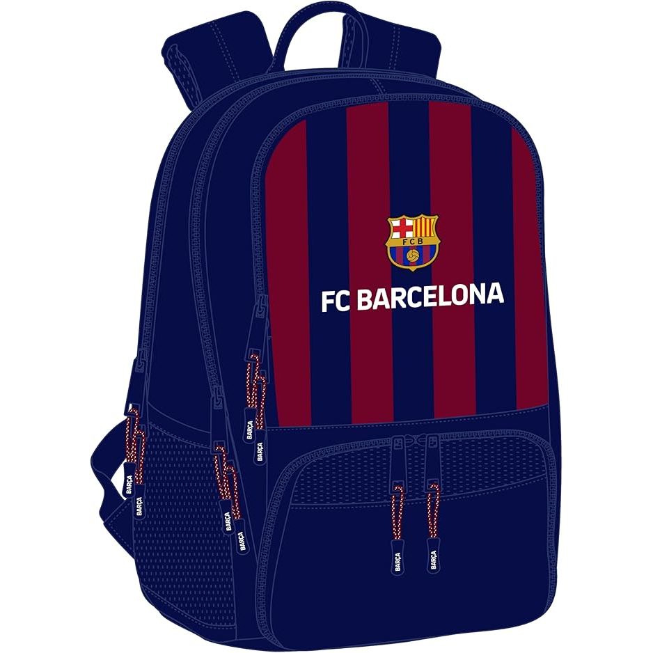 Padel backpack F.C. Barcelona 24/25 Maroon Navy Blue