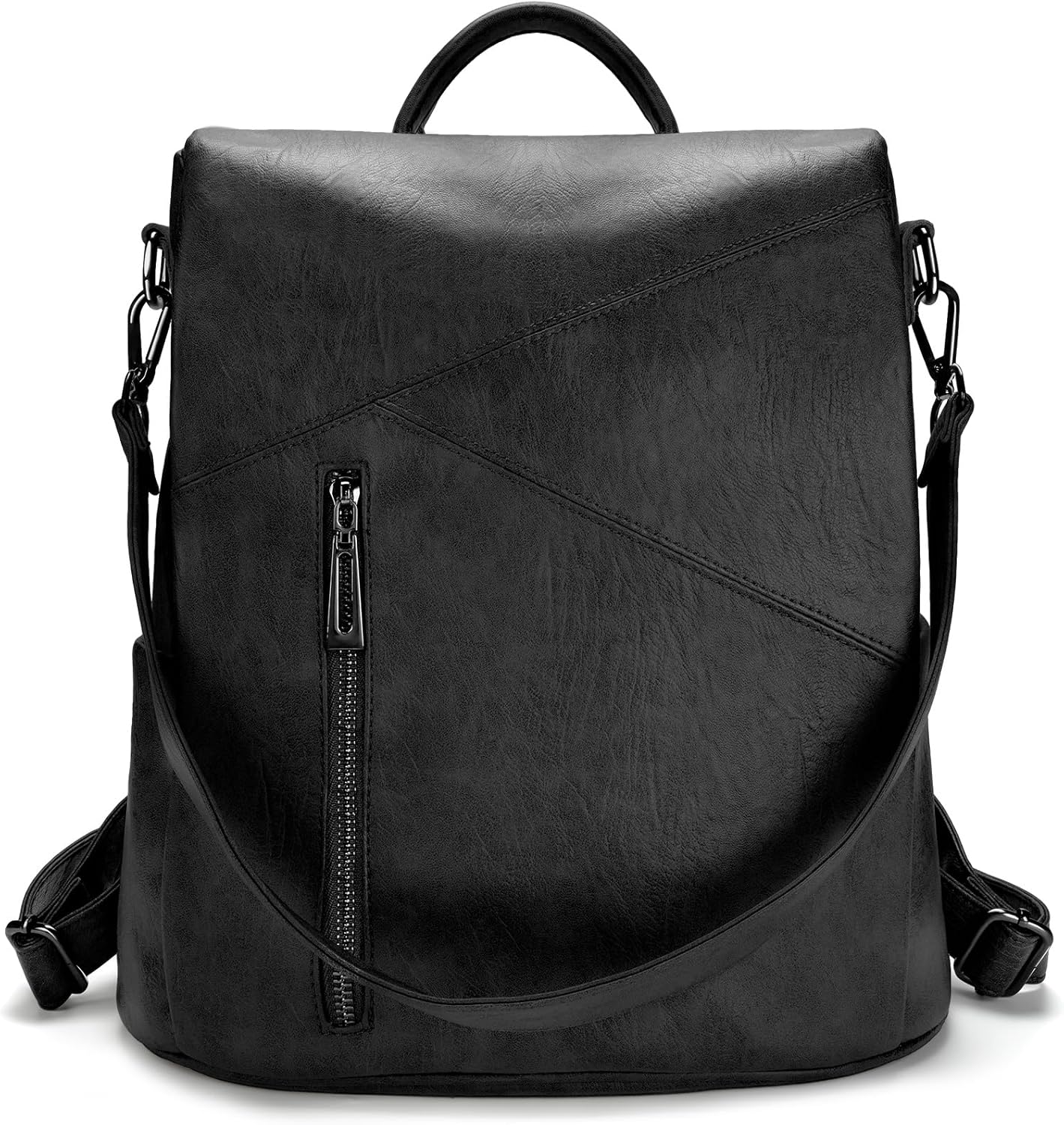 molshine Zaino antifurto in pelle vegana, Zaino da viaggio moda casual Borsa a tracolla Borse da donna per donna Grils HB041