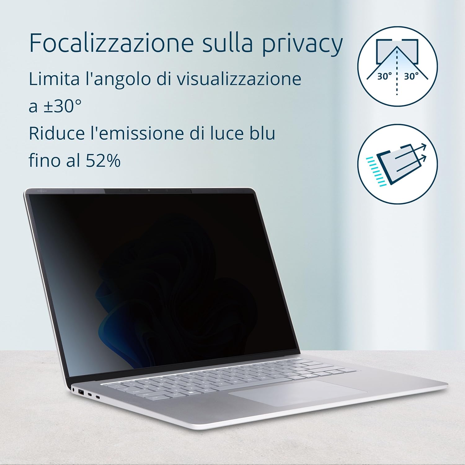 Filtro Privacy Magnetico per Microsoft Surface Laptop 7 15"