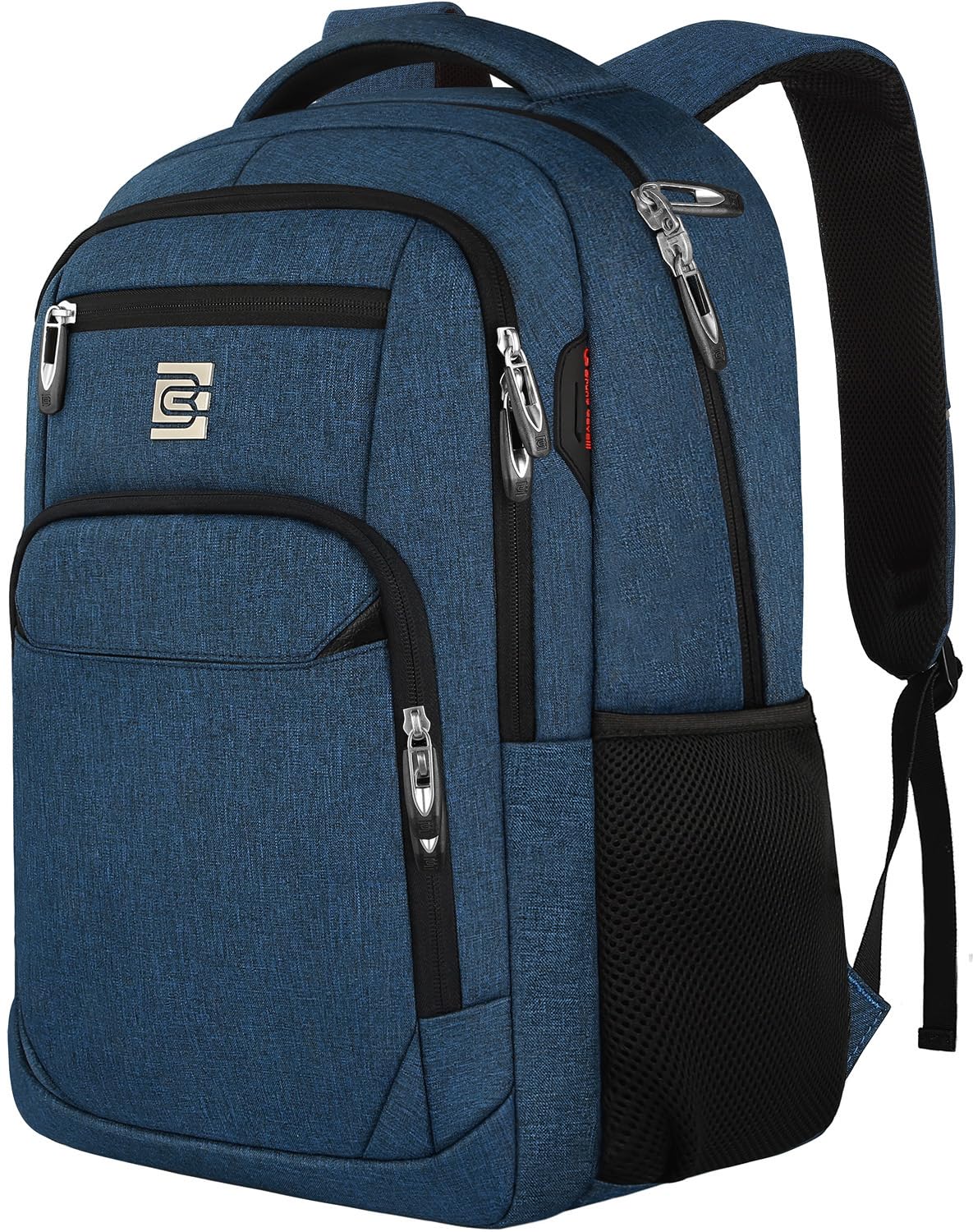 Volher Laptop Backpack,Business Travel Anti Theft Slim Durable Laptops Backpack,Water Resistant College Computer Bag for Women & Men Fits 15.6 Inch Laptop and Notebook - Black