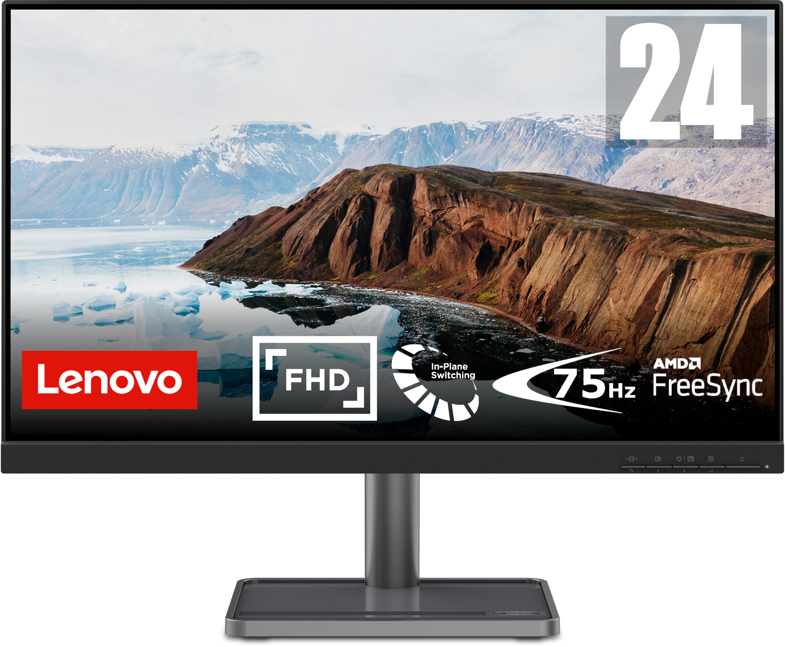 Monitor Lenovo ThinkVision S25E30 Full HD da 24,5 pollici, 75 Hz