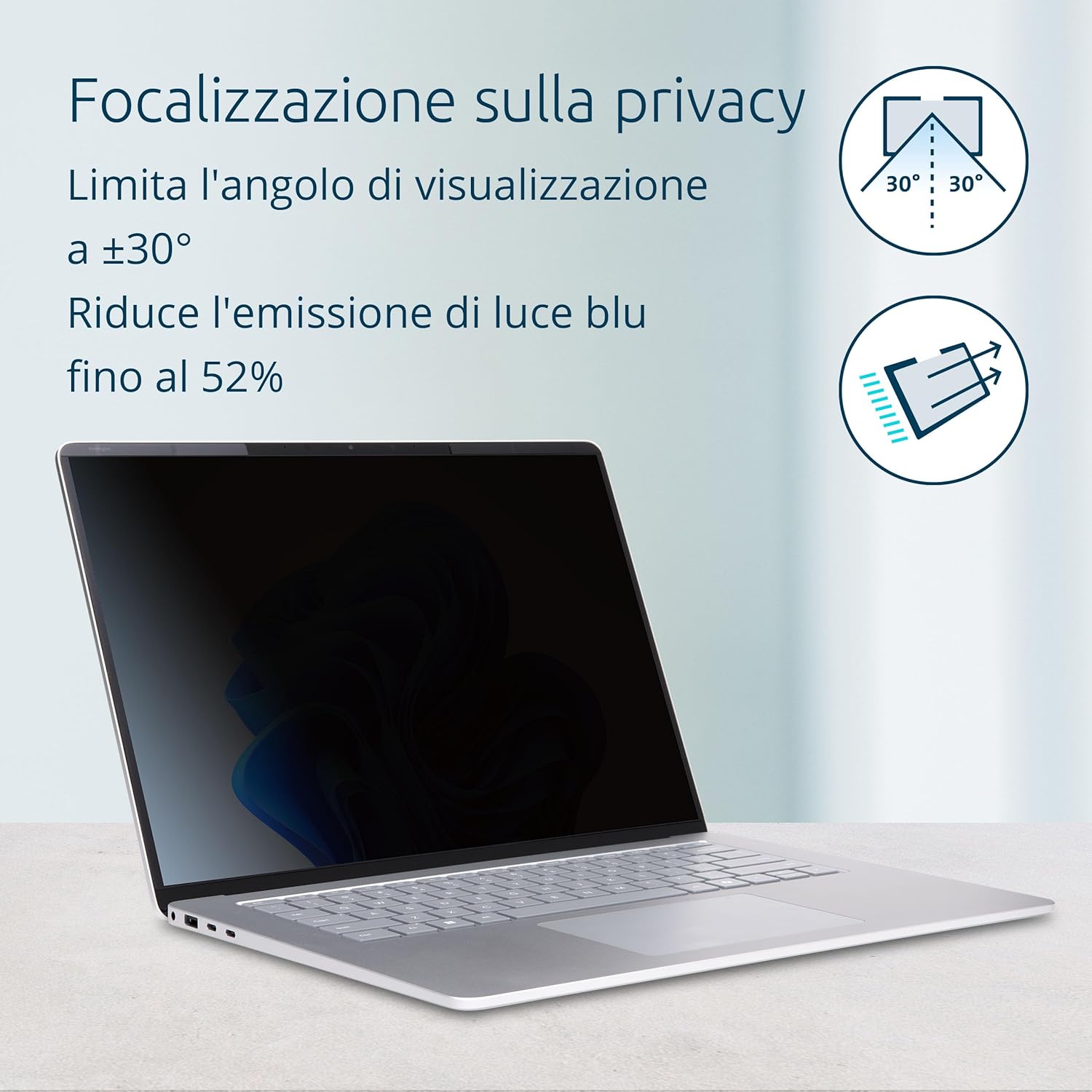 Filtro Privacy Magnetico per Microsoft Surface Laptop 7 13.8"