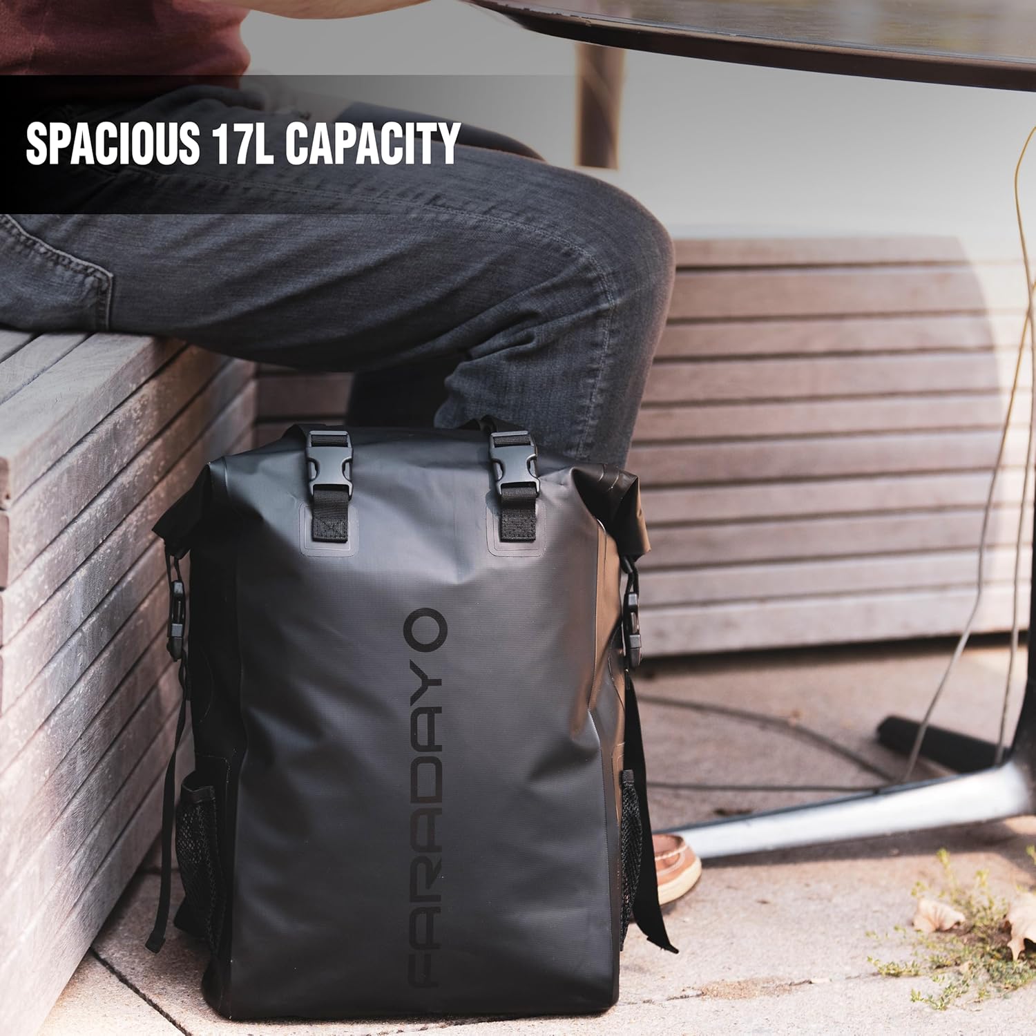 Faraday Defense Borsa impermeabile Faraday - Zaino da 17 litri - Accesso rapido e facile per schermare i dispositivi, protegge dati e dispositivi da hacking, monitoraggio, EMP