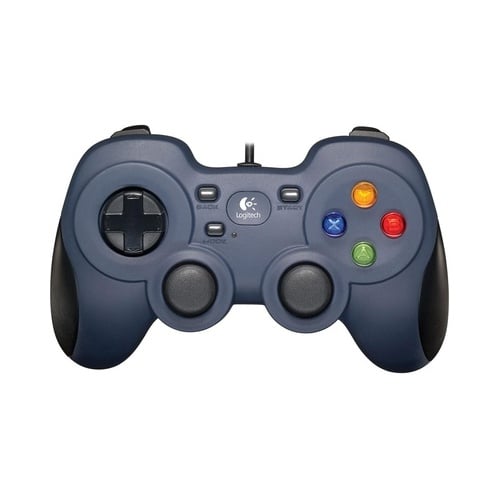 Logitech F310 Gamepad – Wired Controller – Blue / Black – PC