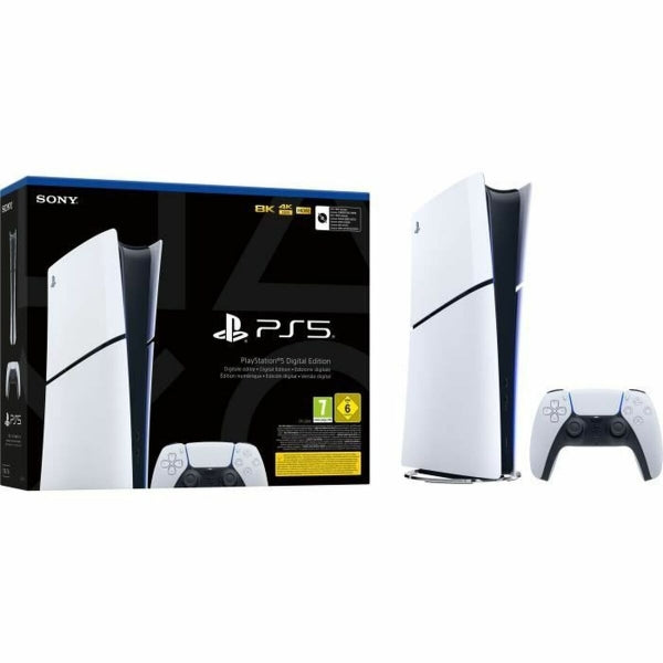 Sony Playstation 5 Slim + 1 DualSense White