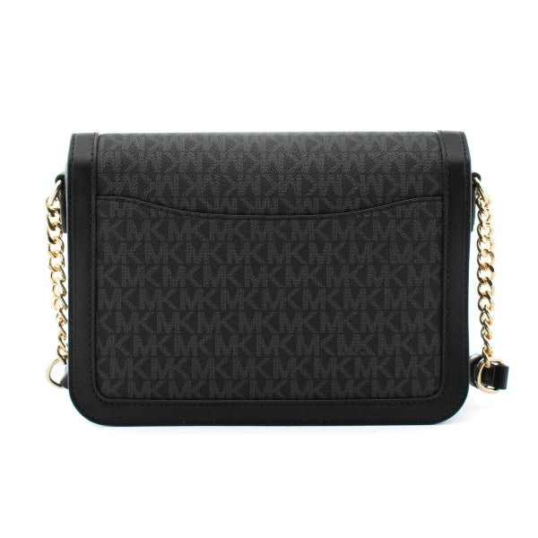 Shoulder Bag Michael Kors Leida Black 23 x 16 x 7 cm