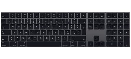 Apple Magic Keyboard with Touch ID and Numeric Keypad for Mac with Apple Chip - Italian - Black Keys