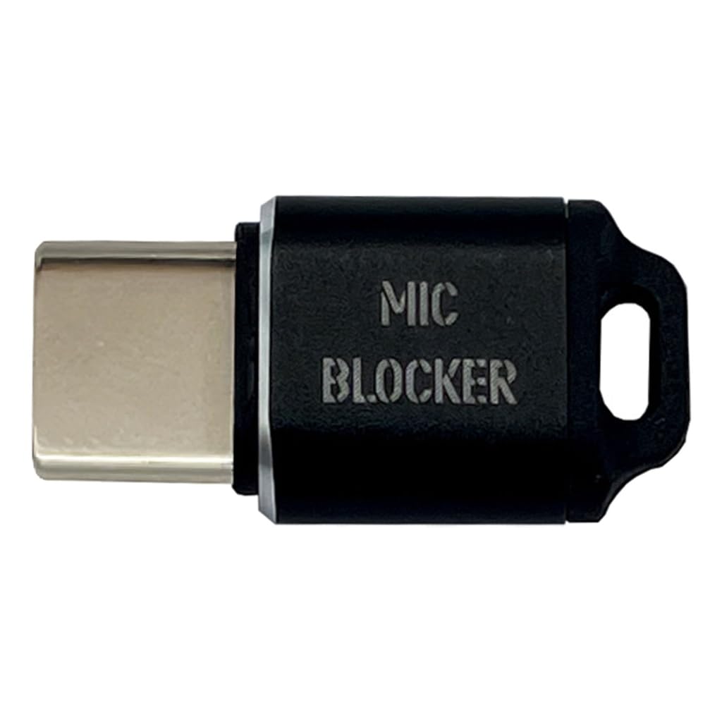 Protezione privacy USB C MIC Blockers per laptop, smartphone, tablet,