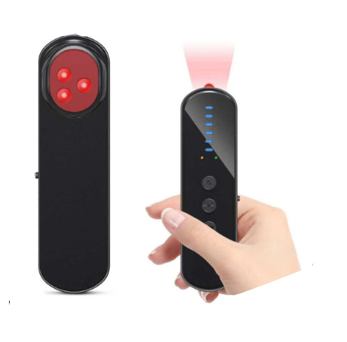 AOBOCAM Rilevatore Telecamere Nascoste, Rilevatore Microspie con IA, Anti-Spia Portatile con Scanner RF e Rilevatore GPS per Sicurezza Casa, Ufficio, Auto, Hotel e Viaggi (M)