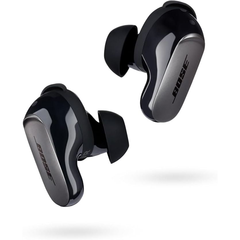 Bose QuietComfort Ultra Earbuds with Active Noise Cancelling and Immersive Sound, Bluetooth Noise Cancelling Earbuds, Black