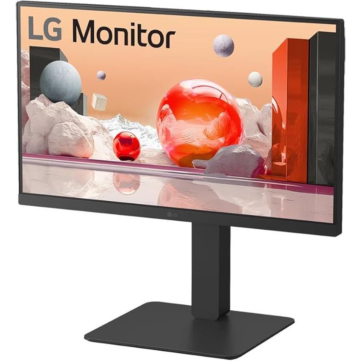 Monitor LG 24BA650B da 24 pollici per lavoro e studio
