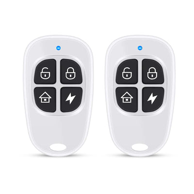 AGSHOME Allarme Casa Senza Fili 15 Pezzi, Antifurto Casa, Fai da Te con Wi-Fi & Notifiche App, Include Sirena, 10 Sensori, 2 Telecomandi, 1 Sensore di Movimento, 1 Tastiera, Compatibile con Alexa