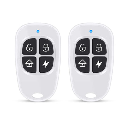 AGSHOME Allarme Casa Senza Fili 15 Pezzi, Antifurto Casa, Fai da Te con Wi-Fi & Notifiche App, Include Sirena, 10 Sensori, 2 Telecomandi, 1 Sensore di Movimento, 1 Tastiera, Compatibile con Alexa