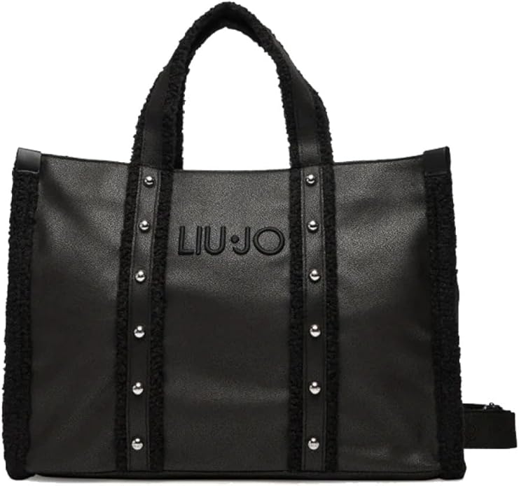 Liu Jo D-Tote G Teddy + studded detailing – Tote Bag – Women’s Bag
