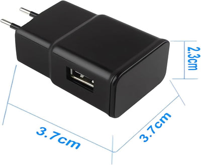 SHMIZZ Mini Telecamera Nascosta, 1080P USB Caricatore WiFi Microcamere Videocamere Nascosta di Sorveglianza Interna - Nessuna Luce Durante La Registrazione - Rilevamento Del Movimento