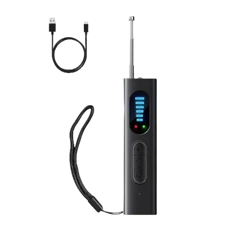 Rilevatore Microspie Professionale - Rilevatore Cimici e Microspie con Scansione GPS, Telecamere Nascoste e Dispositivi per Casa, Hotel, Ufficio | Sicurezza Antispia