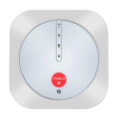 YISEELE Allarme Casa Senza Fili: Antifurto casa connettività 5 GHz Wi-Fi - Incluso 1 Sirena 125DB - 1 Pet Immunity PIR - 10 Sensori Porta/Finestra - 2 Telecomandi - 1 Hub - Compatibile Alexa & Google