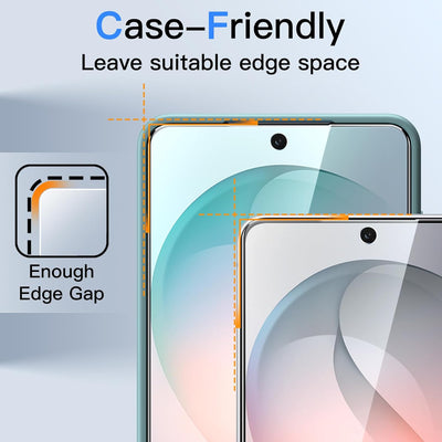 JETech Privacy Pellicola Protettiva per Samsung Galaxy S26, Anti-Spia Vetro Temperato Film con Strumento di Facile Installazione, Compatibile con ID Impronta, 2 Pezzi