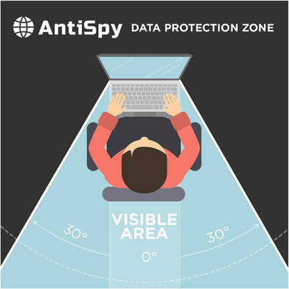 14.0" AntiSpy – Filtro Privacy per schermo portatile – Pellicola per monitor Laptop – Protezione di luce per gli occhi - Filtri Privacy per notebook - Atacco rapido – Accessori o adesivi per computer