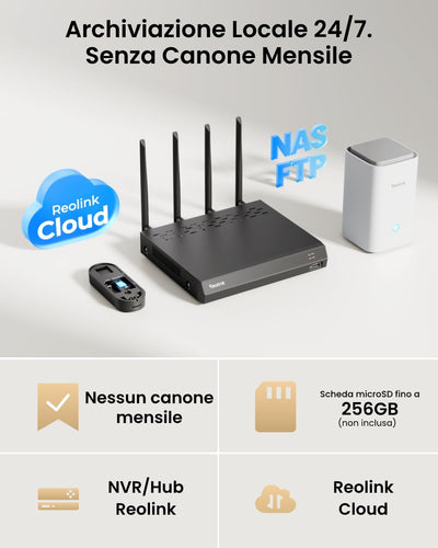 Reolink 5MP Videocitofono Wi-Fi 2,4/5 GHz con Chime, Rilevamento e Avvisi di Uomo, Video Campanello, Audio Bidirezionale, Visione Notturna a Infrarossi, Video Doorbell Supporta microSD e Cloud, Nero