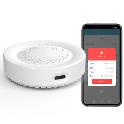 Sensore porta WiFi, sensore di contatto intelligente finestra, sensore di contatto wireless, allarme per porta finestra, compatibile con Alexa e Google Assistant, nessun hub necessario,1 Pack