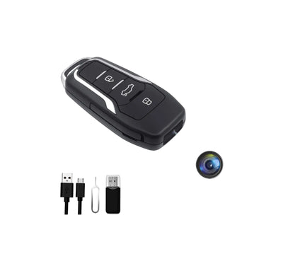 OTADUG Telecamera Spia Chiave Auto, 16 GB Telecamera Nascosta 1080P con Monitoraggio del Movimento, Registrazione Video e Audio, Batteria a Lunga Durata da 6 Ore