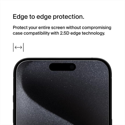 Belkin Screenforce Tempered GL. Privacy iPhone 15ProMax OVA150ZZ