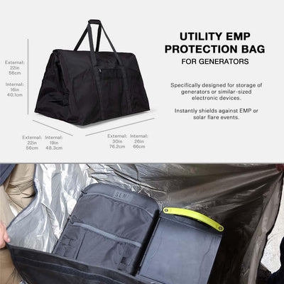 Silent Pocket Utility Faraday Borse per Generatori e Dispositivi