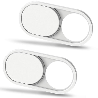 CloudValley Webcam Cover, 0.6mm Ultra-Sottile Metallo Copri Webcam Copertura per MacBook Pro* Air, iPad, Laptop, iMac, PC, Computer, Phone Accessori, 2 Pezzi Nero