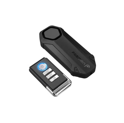 Fosmon Allarme antifurto wireless per bicicletta, con telecomando, impermeabile, a batteria, super forte, 113 dB, allarme di sicurezza per bicicletta, moto, scooter e bici elettrica
