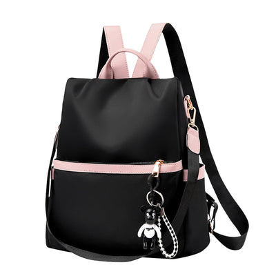 Aucuu Zaino Donna, Zaini Piccolo Antifurto da Donna, Piccoli zaini casual, Borsa da Scuola per Ragazze, Borsa a Zainetto Casual per Shopping Scuola Viaggio Lavoro