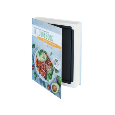 HMF 80935 Cassaforte da baia, cassetta portavalori mimetizzata, pagine di carta autentica | “Bella Italia” | 23 x 15 x 4 cm | iscrizione in italiano