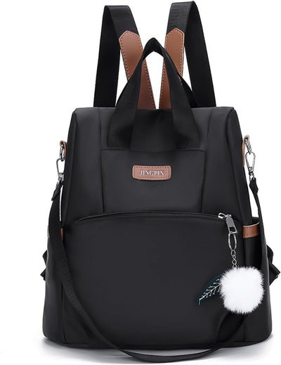 Aucuu Zaino Donna, Zaini Piccolo Antifurto da Donna, Piccoli zaini casual, Borsa da Scuola per Ragazze, Borsa a Zainetto Casual per Shopping Scuola Viaggio Lavoro