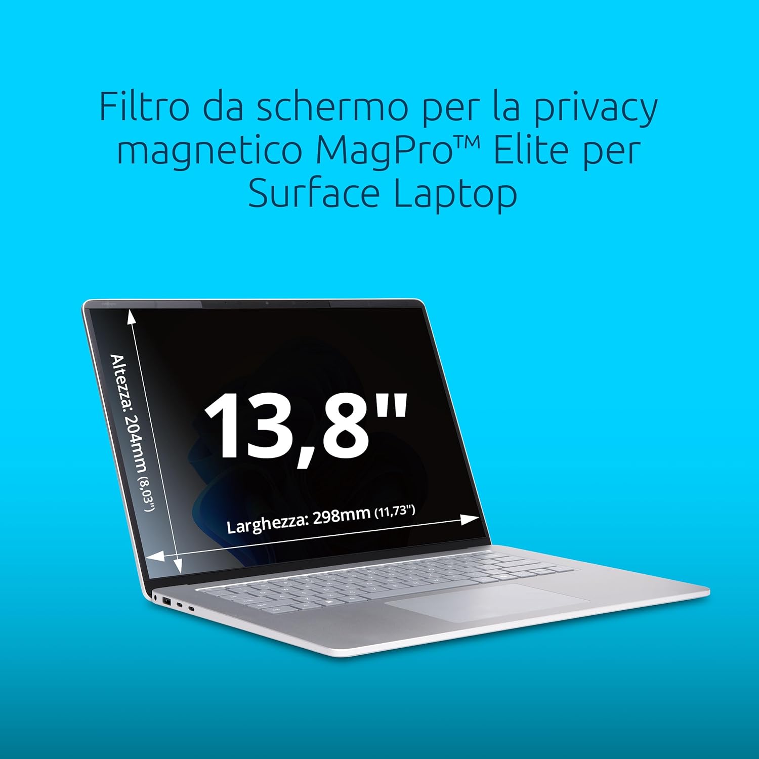 Filtro Privacy Magnetico per Microsoft Surface Laptop 7 13.8"