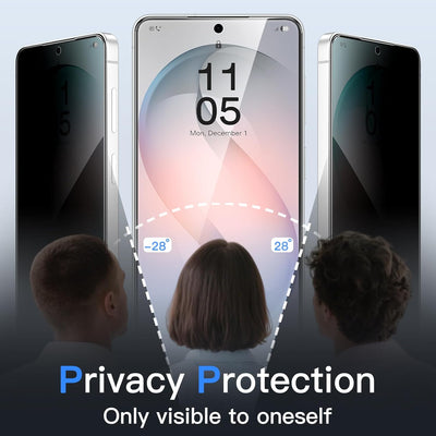 JETech Privacy Pellicola Protettiva per Samsung Galaxy S26, Anti-Spia Vetro Temperato Film con Strumento di Facile Installazione, Compatibile con ID Impronta, 2 Pezzi