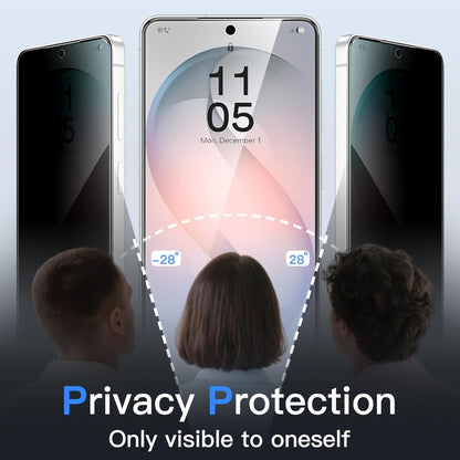 JETech Privacy Pellicola Protettiva per Samsung Galaxy S26, Anti-Spia Vetro Temperato Film con Strumento di Facile Installazione, Compatibile con ID Impronta, 2 Pezzi