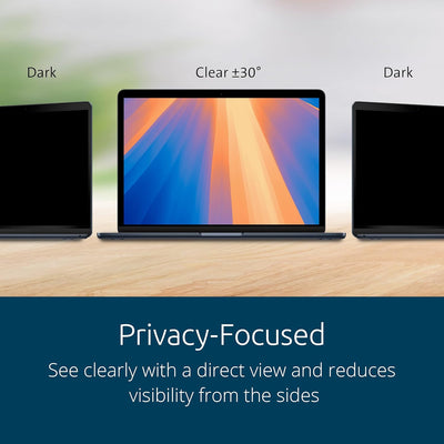 Kensington MagPro Elite Filtro per la Privacy Compatibile con MacBook Air M2 2022 da 13.6", Riversibile con Lato Opaco e Lato Lucido, Antiriflesso, Ultrasottile e Anti Luce Blu (K58374WW)