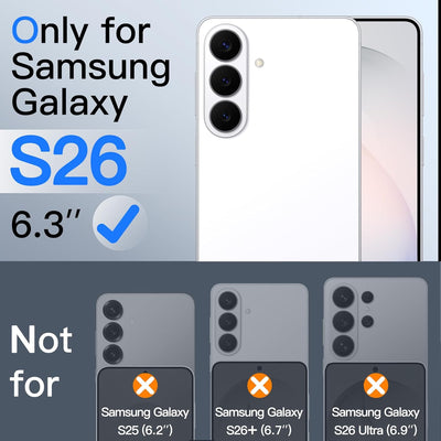 JETech Privacy Pellicola Protettiva per Samsung Galaxy S26, Anti-Spia Vetro Temperato Film con Strumento di Facile Installazione, Compatibile con ID Impronta, 2 Pezzi