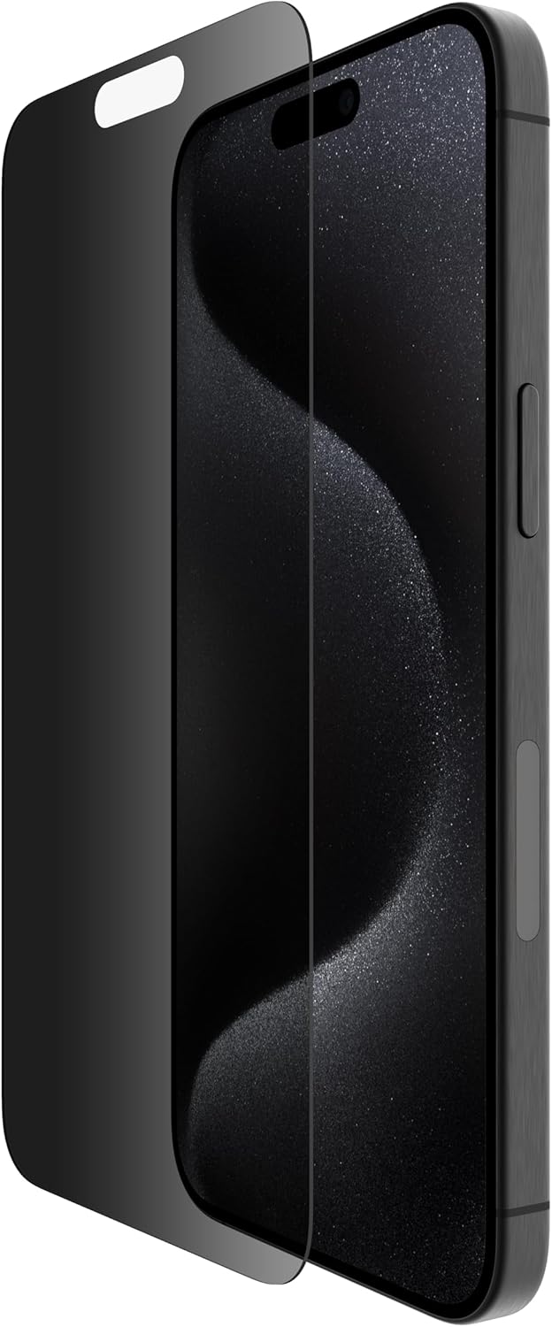Belkin Screenforce Tempered GL. Privacy iPhone 15ProMax OVA150ZZ