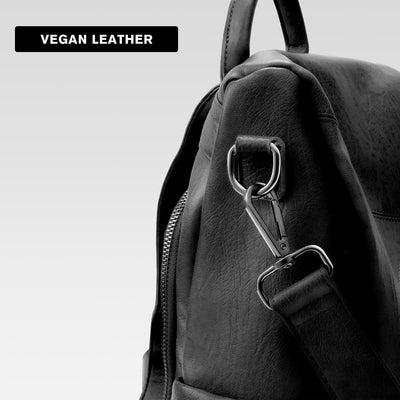 molshine Zaino antifurto in pelle vegana, Zaino da viaggio moda casual Borsa a tracolla Borse da donna per donna Grils HB041