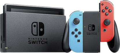 Nintendo Nintendo Switch Console with Neon Red and Neon Blue Joy-Cons