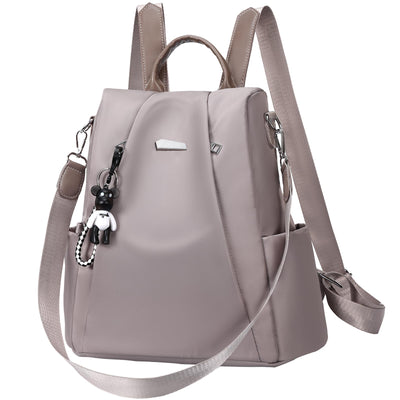Eshow Zaino Da Donna Antifurto, Zainetto Multifunzionale, Borsa Casual ed Moda per Viaggio, Scuola, Lavoro, Shopping, Visite e Università