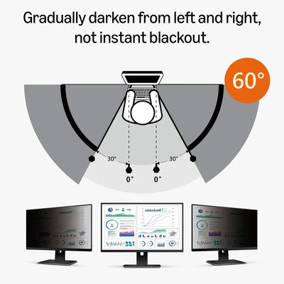 Amazon Basics Filtro privacy per schermo, per 24" (60.96 cm) Monitor Widescreen (16:9)