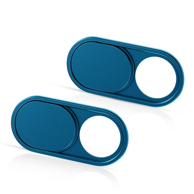 CloudValley Webcam Cover, 0.6mm Ultra-Sottile Metallo Copri Webcam Copertura per MacBook Pro* Air, iPad, Laptop, iMac, PC, Computer, Phone Accessori, 2 Pezzi Nero