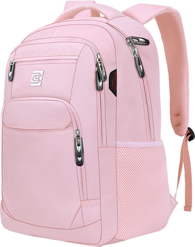 Volher Laptop Backpack,Business Travel Anti Theft Slim Durable Laptops Backpack,Water Resistant College Computer Bag for Women & Men Fits 15.6 Inch Laptop and Notebook - Black